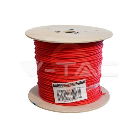 PV Cable 6SQ Red for Solar Panel 500m.