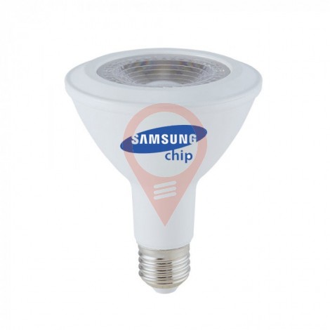 LED Крушка - SAMSUNG ЧИП 11W E27 PAR30 Бяла Светлина