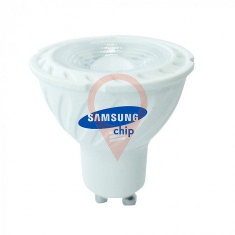 LED Крушка - SAMSUNG ЧИП 6.5W GU10 110° 4000K 