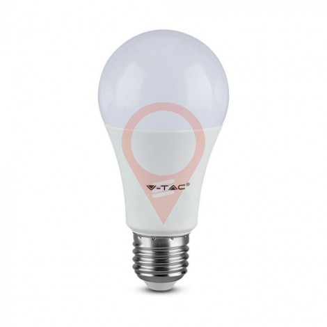 LED Крушка 9.5W E27 A60 Пластик 4000K 160 lm/W