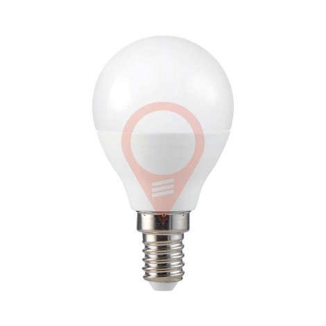 LED Bulb 4.8W E14 P45 With RF Control RGB + 3000K Dimmable