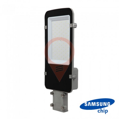 LED Улична Лампа SAMSUNG ЧИП - 50W Сиво Тяло 6400К