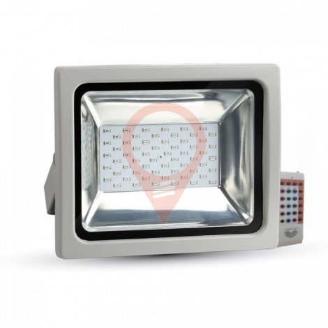 30W LED Прожектор SMD - RGB с Радио Управление