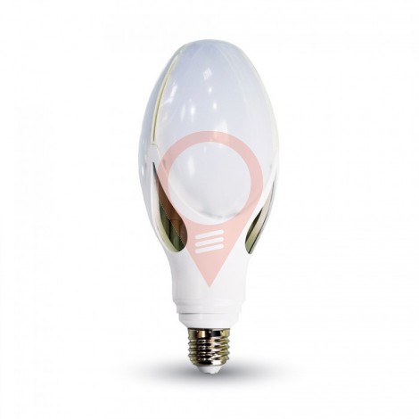 LED Крушка - 40W E27 ED-90 Бяла светлина