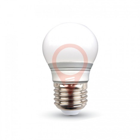 LED Крушка - 3W E27 P45, топло бяла светлина