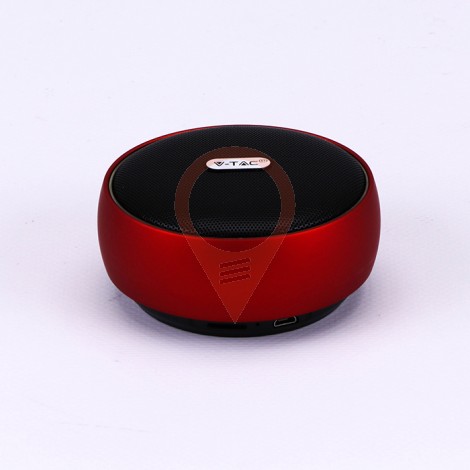 Преносима Bluetooth Колона Micro USB - 800mah Червена 