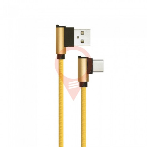 1м. Тип C USB Кабел Злато - Серия "Diamond" 