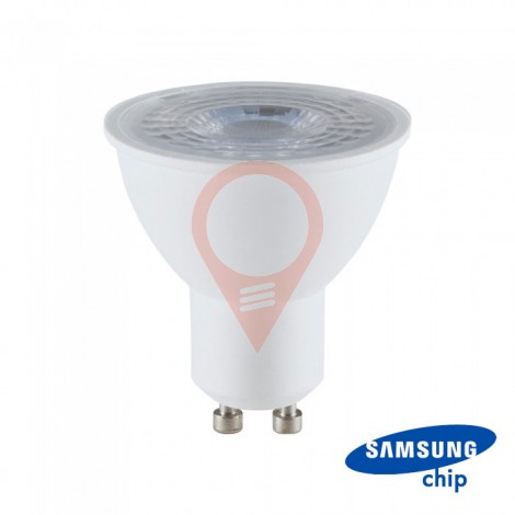 LED Крушка - SAMSUNG ЧИП 8W 110° GU10  6400K 