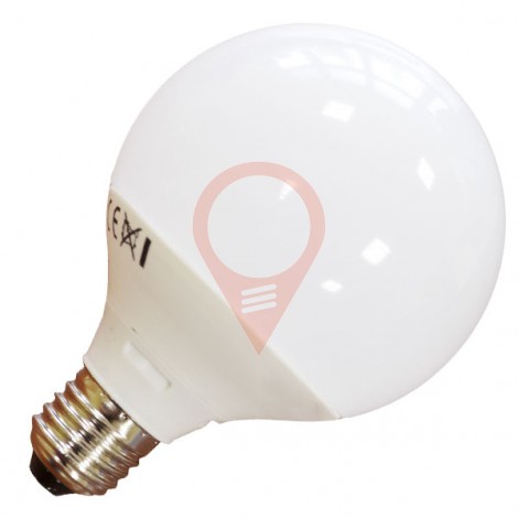 LED крушка - 10W G95 Е27 Бяла
