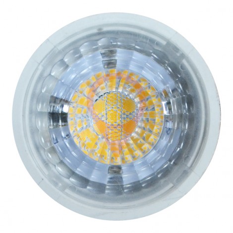 LED Крушка - 7W MR16 12V Plastic, неутрално бяла светлина