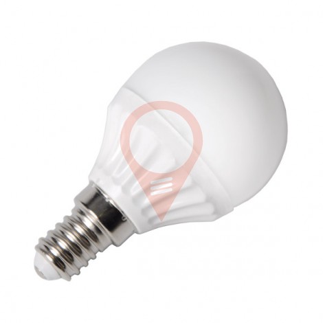 LED Крушка - 4W E14 P45 бяла светлина
