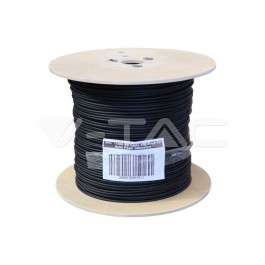 PV Cable 4SQ Black for Solar Panel 500m.