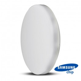 15W LED Плафон SAMSUNG Чип Frameless Кръг 6400K IP44 100lm/W