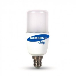LED Крушка - SAMSUNG ЧИП 8W E27 T37 Бяла Светлина