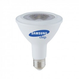 LED Крушка - SAMSUNG ЧИП 11W E27 PAR30 Бяла Светлина