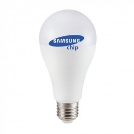 LED Крушка - SAMSUNG ЧИП 8.5W E27 A++ A60 Неутрална светлина