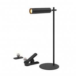 3W LED Magnetic Table Lamp Rechargeable 4000K Black Body