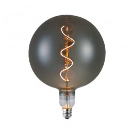 LED Bulb 4W Filament Spiral G200S 2700K Smoky Glass
