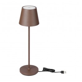 1.5W LED Table Lamp 3000K IP54 Sand Corten Body