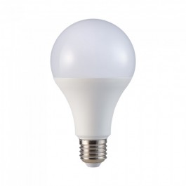 LED Крушка - 9W E27 A80 2000 Lumen Пластик 6400К