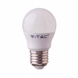 LED Крушка - 4.5W E27 G45 Smart RGB + Топла и Студена Светлина 