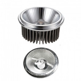 LED Крушка - AR111 20W Регулиращ Рефлектор 40`D/20`D 3000K Silver 