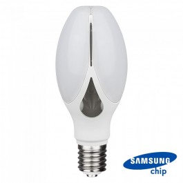 LED Крушка - SAMSUNG Чип 36W E27 Olive Lamp Бяла светлина