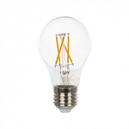 LED Крушка - 4W Винтидж Кръстосан  E27 A60 Топло бяла светлина