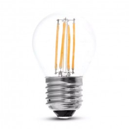 LED Крушка 4W Filament Patent E27 G45 Топла Димираща