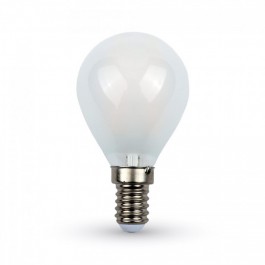 LED Крушка - 4W E14 P45 Винтидж Матирано покритие Топло бяла светлина 
