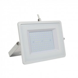 100W LED Прожектор Бяло тяло SMD - Неутрално бяла светлина