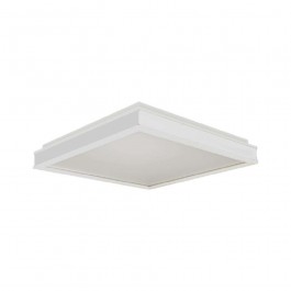 48W LED Designer Ceiling Light Square White 4000K Dimmable