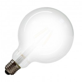 LED Крушка - 7W Винтидж E27 G125 Топло бяла светлина