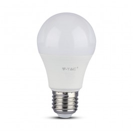 LED Крушка - 9W E27 A60 Термо Пластик Бяла светлина                         