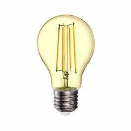 LED Крушка - 12.5W Filament E27 A70 Amber 2200K