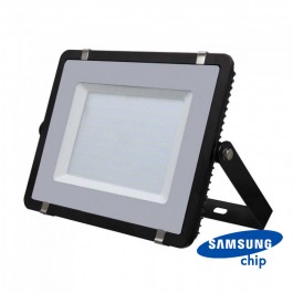 300W LED Прожектор SAMSUNG ЧИП SMD SLIM Черно Тяло 6400К 120LM/W
