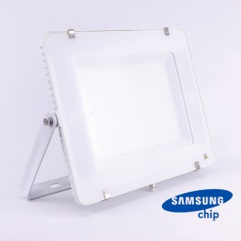 300W LED Прожектор SAMSUNG ЧИП SMD SLIM Бяло Тяло 6400К 120LM/W