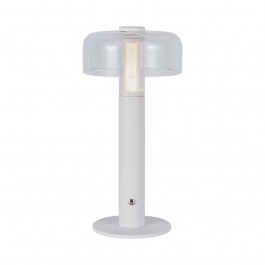 LED Table Lamp 1800mAh Battery 150 x 300 3 in 1 White Body