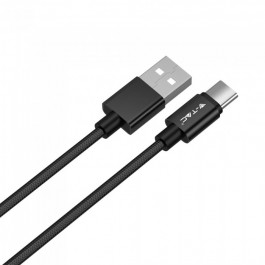 1м. Тип C USB Кабел Черен - Серия "Platinum"