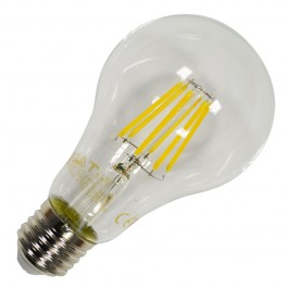LED Крушка - 10W Винтидж E27 A67 Студено бяла светлина