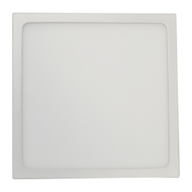 12W LED Панел Външен монтаж Premium - Квадрат топло бяла светлина