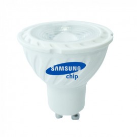 LED Крушка - SAMSUNG ЧИП 6.5W GU10 110° 3000K 